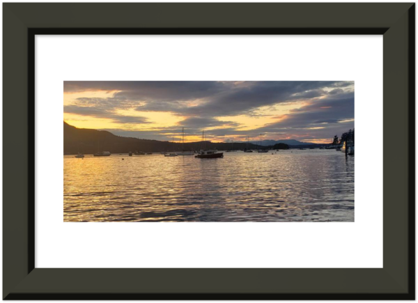 A Sunset Worth Sharing - Classic Matte Paper Metal Framed Poster