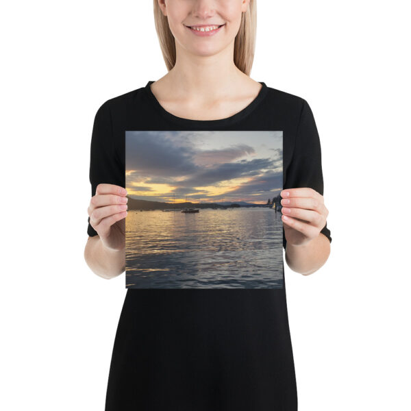 A Sunset Worth Sharing - Photo paper poster