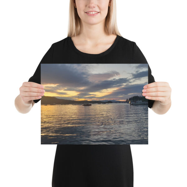 A Sunset Worth Sharing - Photo paper poster - Image 3