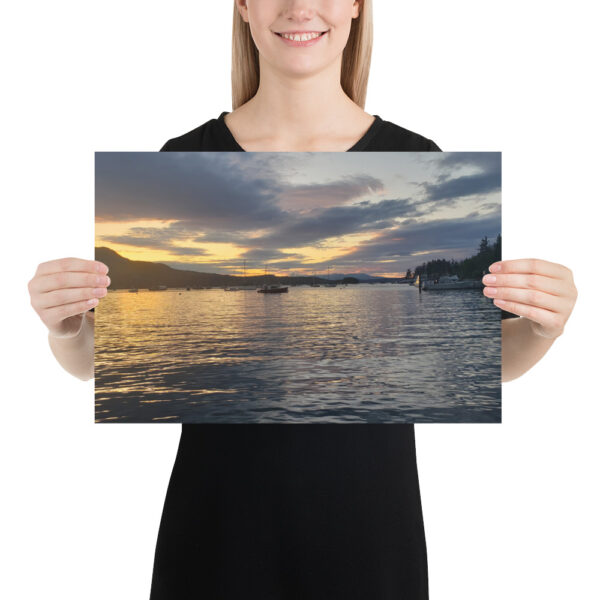 A Sunset Worth Sharing - Photo paper poster - Image 4