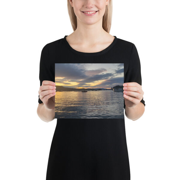 A Sunset Worth Sharing - Photo paper poster - Image 8