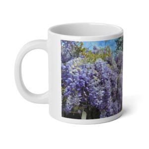 Wisteria Flower Jumbo Mug, 20oz
