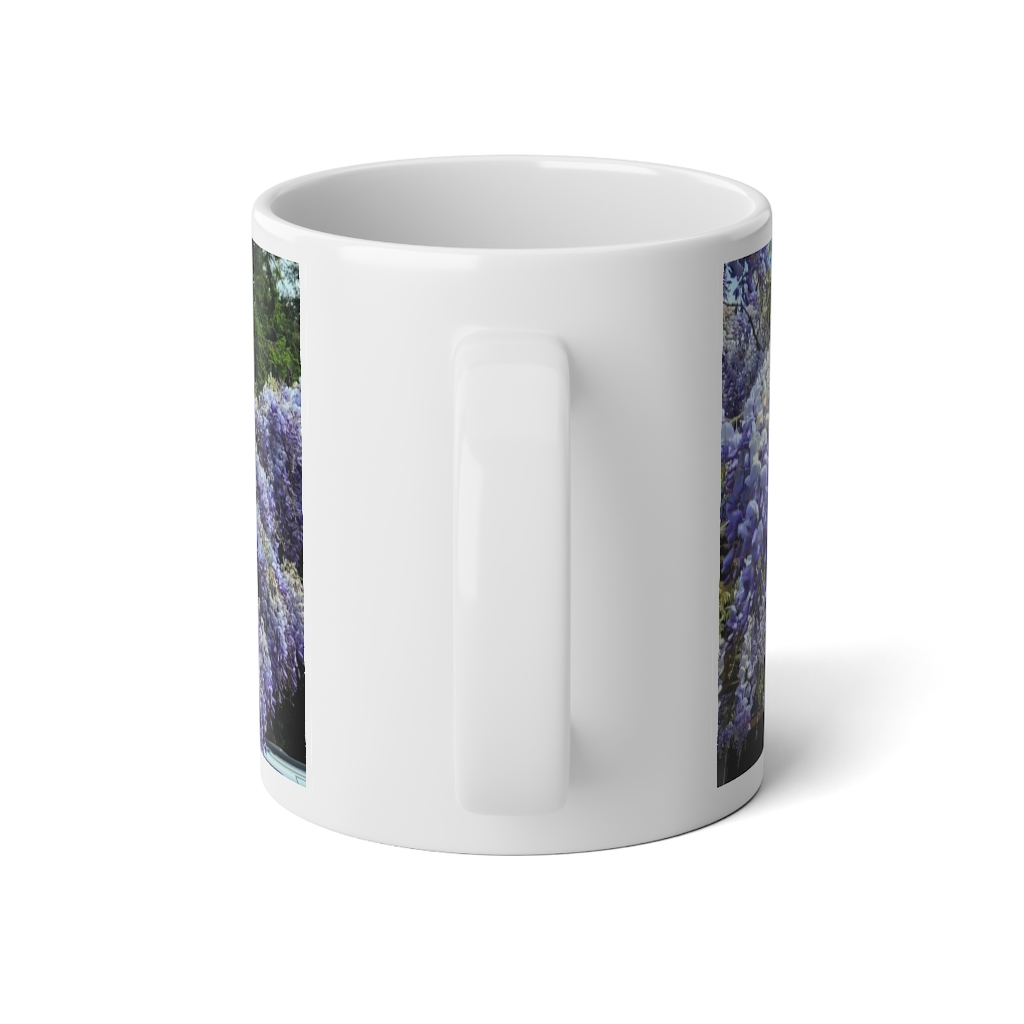 Wisteria Flower Jumbo Mug, 20oz - Image 3