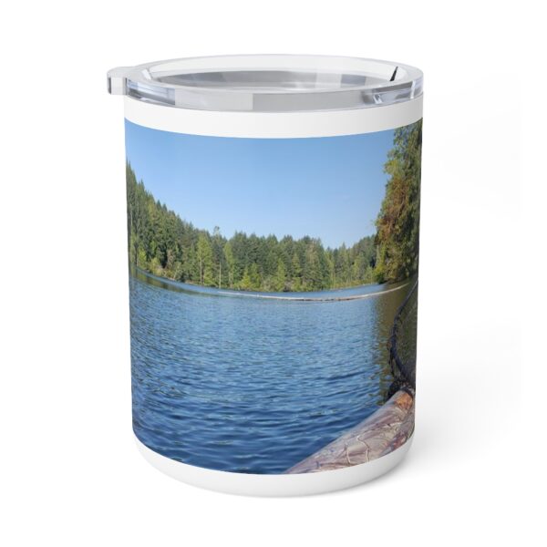 Trout Fishin Insulated Coffee Mug, 10oz - Image 2