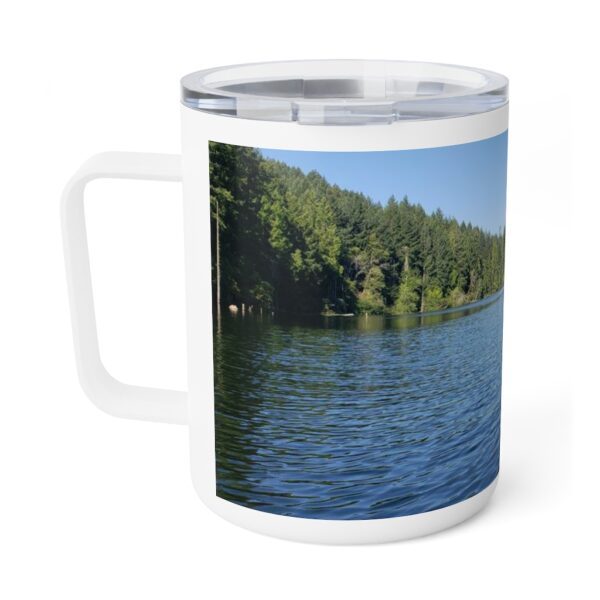 Trout Fishin Insulated Coffee Mug, 10oz - Image 4