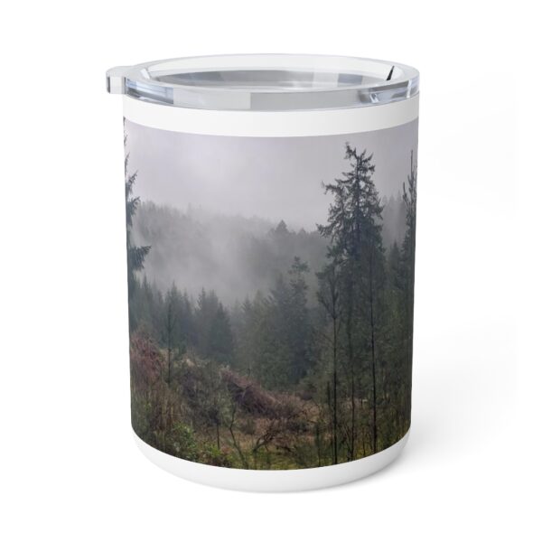 Misty Forest Insulated Coffee Mug, 10oz