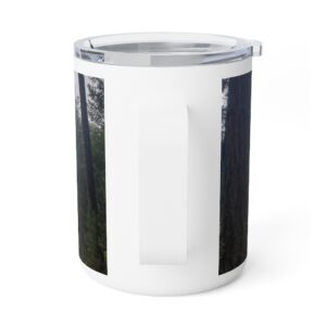 Misty Forest Insulated Coffee Mug, 10oz