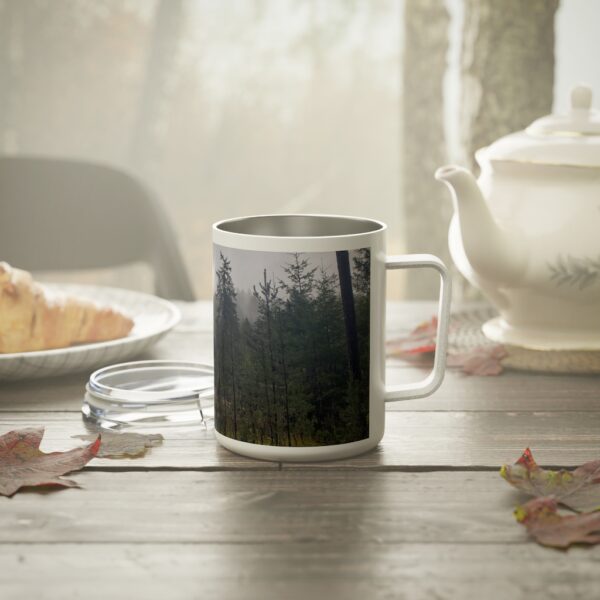 Misty Forest Insulated Coffee Mug, 10oz - Image 5