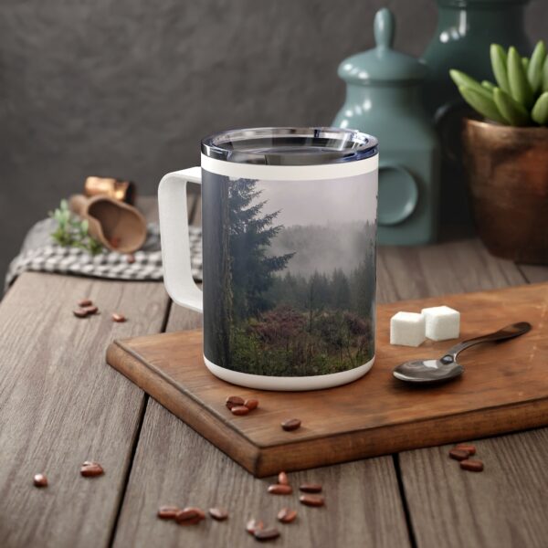 Misty Forest Insulated Coffee Mug, 10oz - Image 6