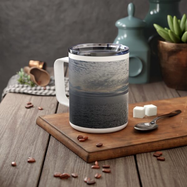 Far Away Sail Boat Insulated Coffee Mug, 10oz - Image 6