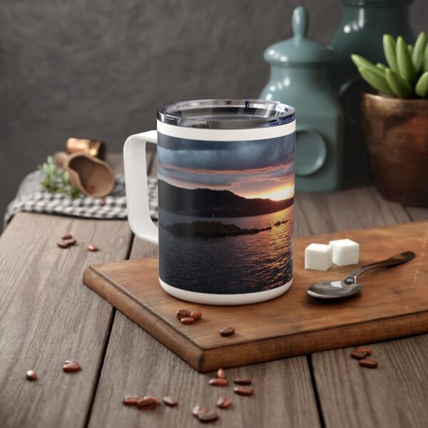 Stormy Sundown - Insulated Coffee Mug, 10oz