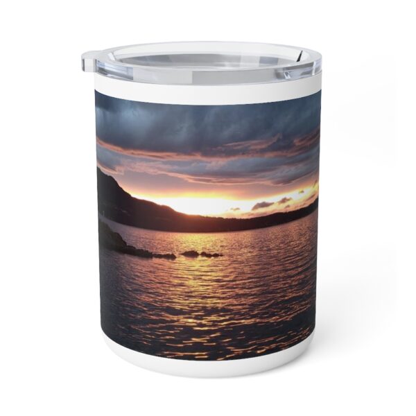 Stormy Sundown - Insulated Coffee Mug, 10oz - Image 2