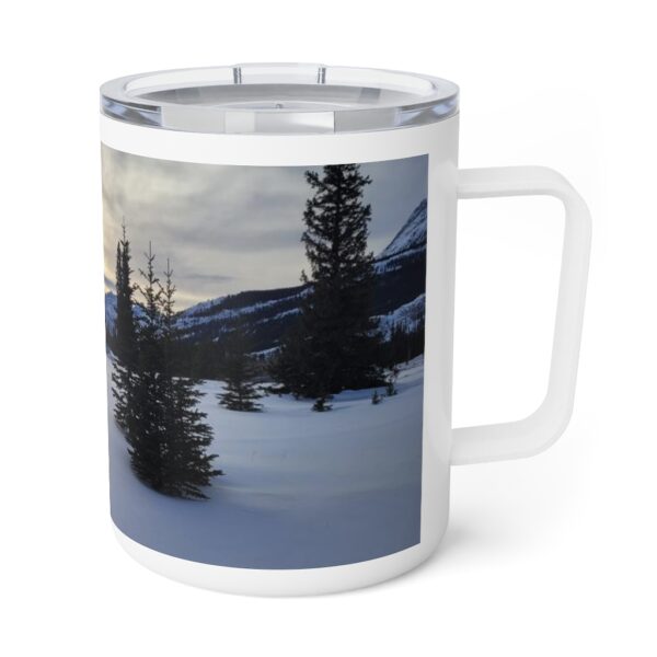 Frosty Mountain Sun Insulated Coffee Mug, 10oz - Image 4