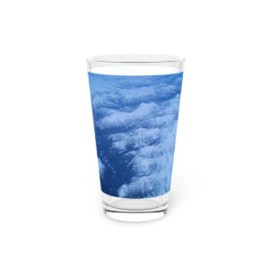 Frosty Mountain Pint Glass, 16oz