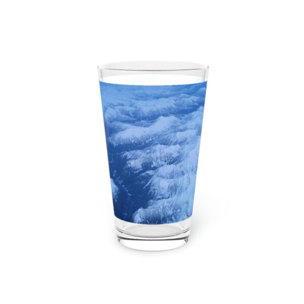 Frosty Mountain Pint Glass, 16oz - Image 2