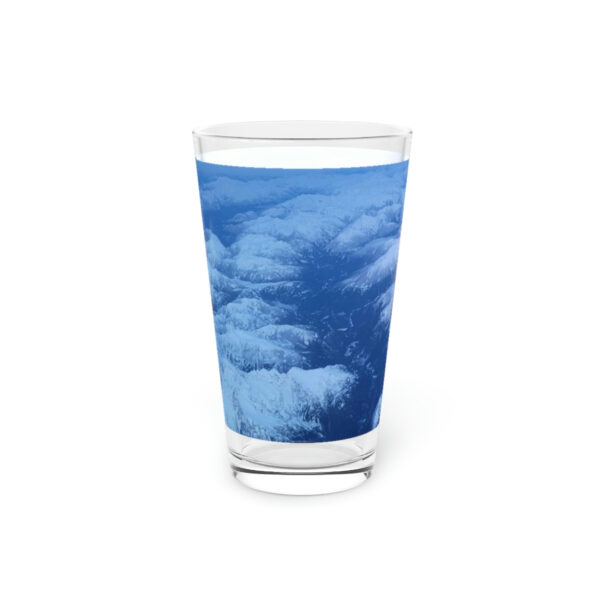 Frosty Mountain Pint Glass, 16oz - Image 3
