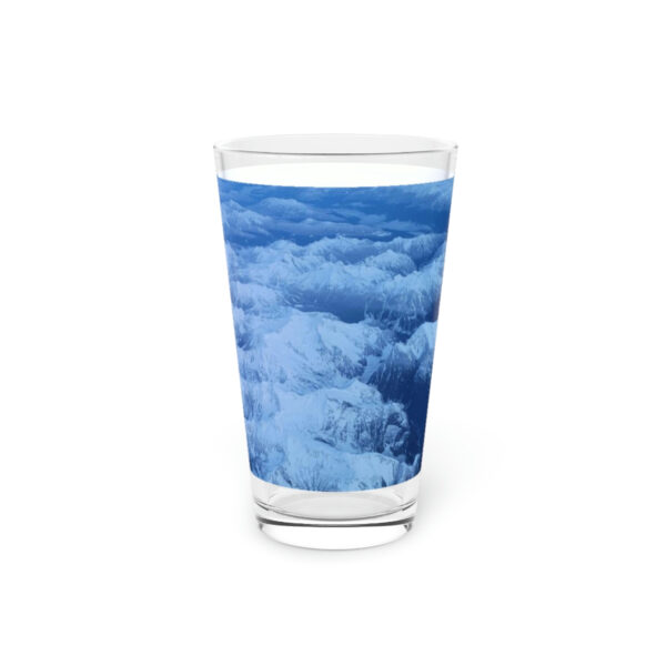 Frosty Mountain Pint Glass, 16oz - Image 4