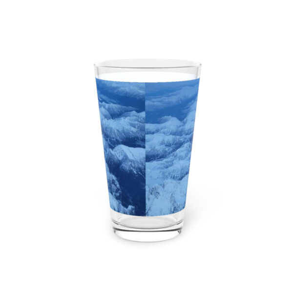 Frosty Mountain Pint Glass, 16oz - Image 5
