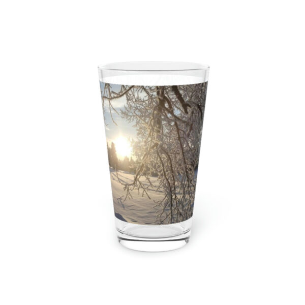 Snowy Pint Glass, 16oz - Image 4