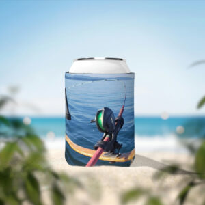 Fishing Can Cooler Sleeve