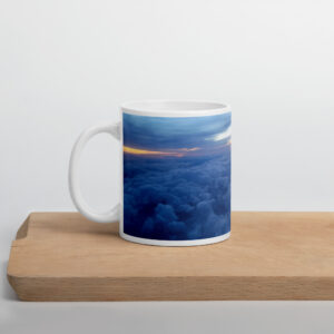 Cloud Nine White glossy mug