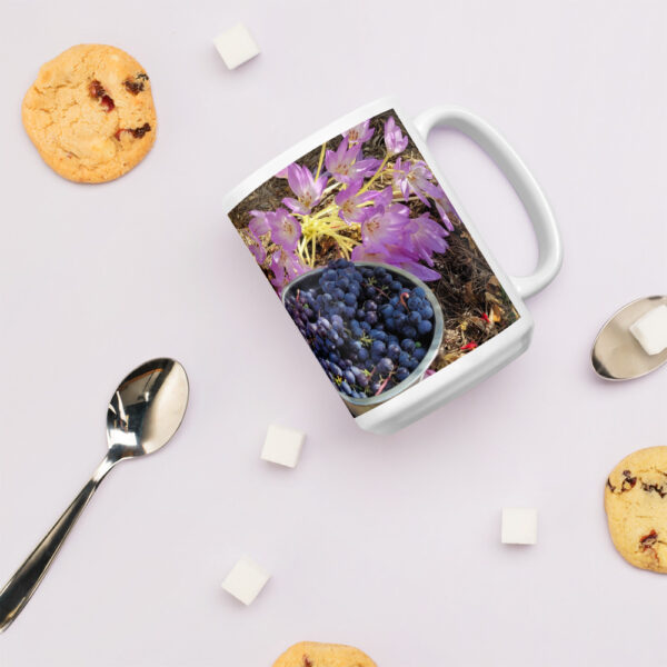 Grapes Glossy Mug - Image 4