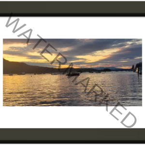 A Sunset Worth Sharing – Classic Matte Paper Metal Framed Poster