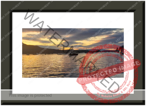 A Sunset Worth Sharing - Classic Matte Paper Metal Framed Poster