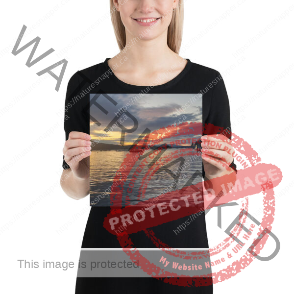 A Sunset Worth Sharing - Photo paper poster