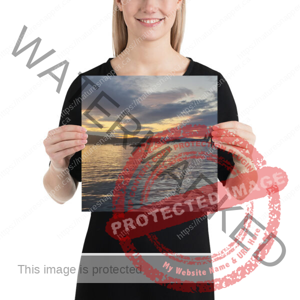 A Sunset Worth Sharing - Photo paper poster - Image 2