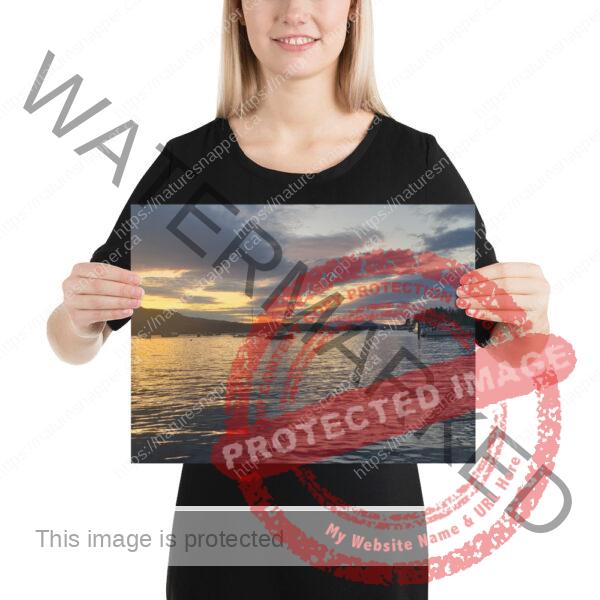A Sunset Worth Sharing - Photo paper poster - Image 3