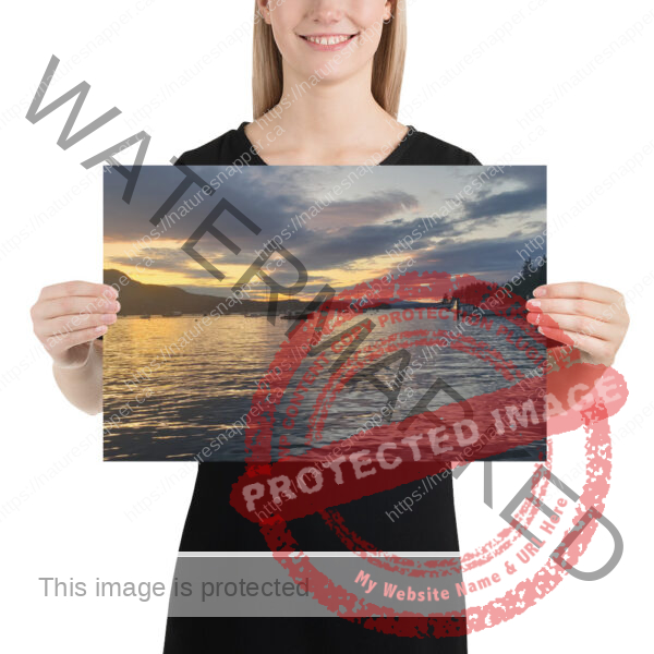 A Sunset Worth Sharing - Photo paper poster - Image 4