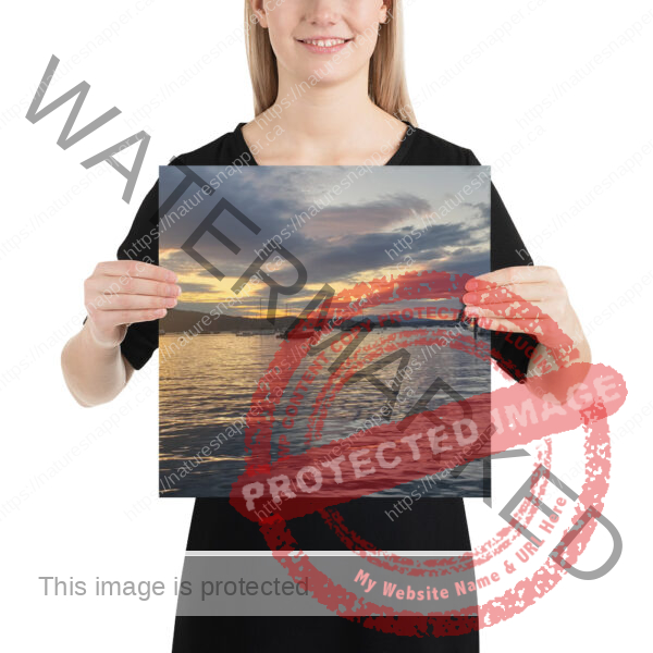 A Sunset Worth Sharing - Photo paper poster - Image 5