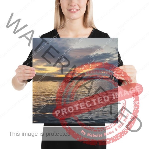 A Sunset Worth Sharing - Photo paper poster - Image 6