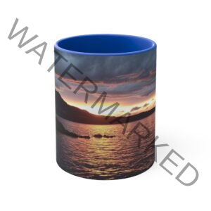 Stormy Sundown – 11oz Accent Mug