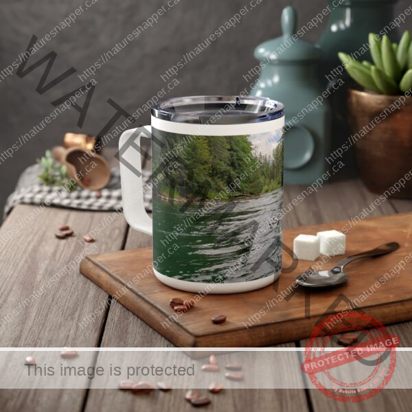Cowichan River Insulated Coffee Mug, 10oz