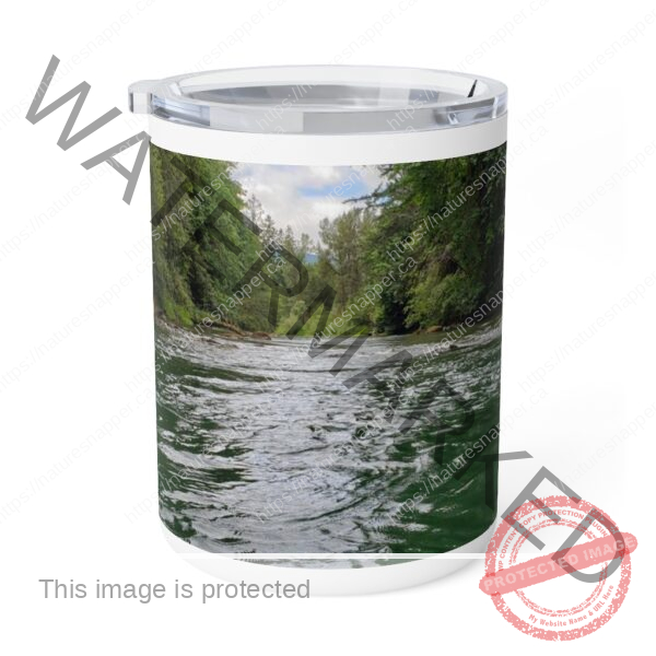 Cowichan River Insulated Coffee Mug, 10oz - Image 2
