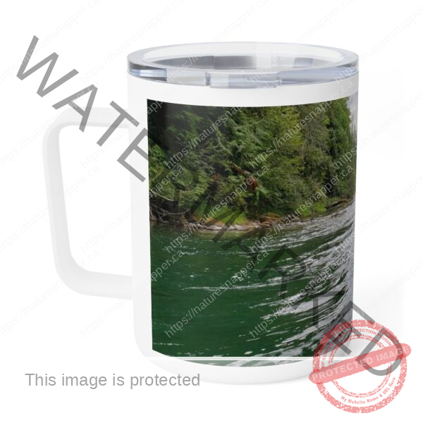 Cowichan River Insulated Coffee Mug, 10oz - Image 4