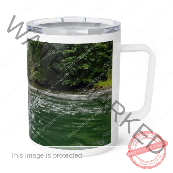 Cowichan River Insulated Coffee Mug, 10oz - Image 5