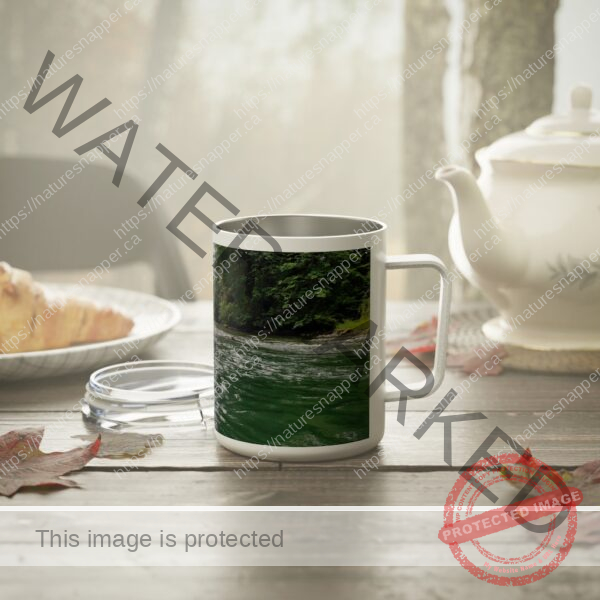 Cowichan River Insulated Coffee Mug, 10oz - Image 6