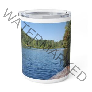 Trout Fishin Insulated Coffee Mug, 10oz