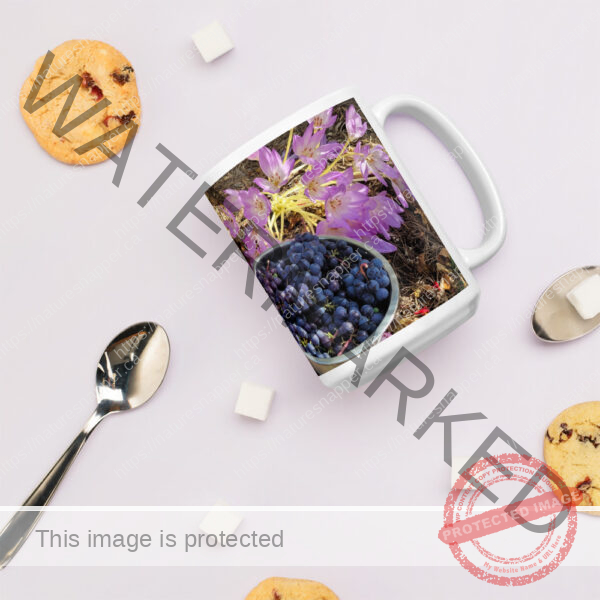 Grapes Glossy Mug - Image 4